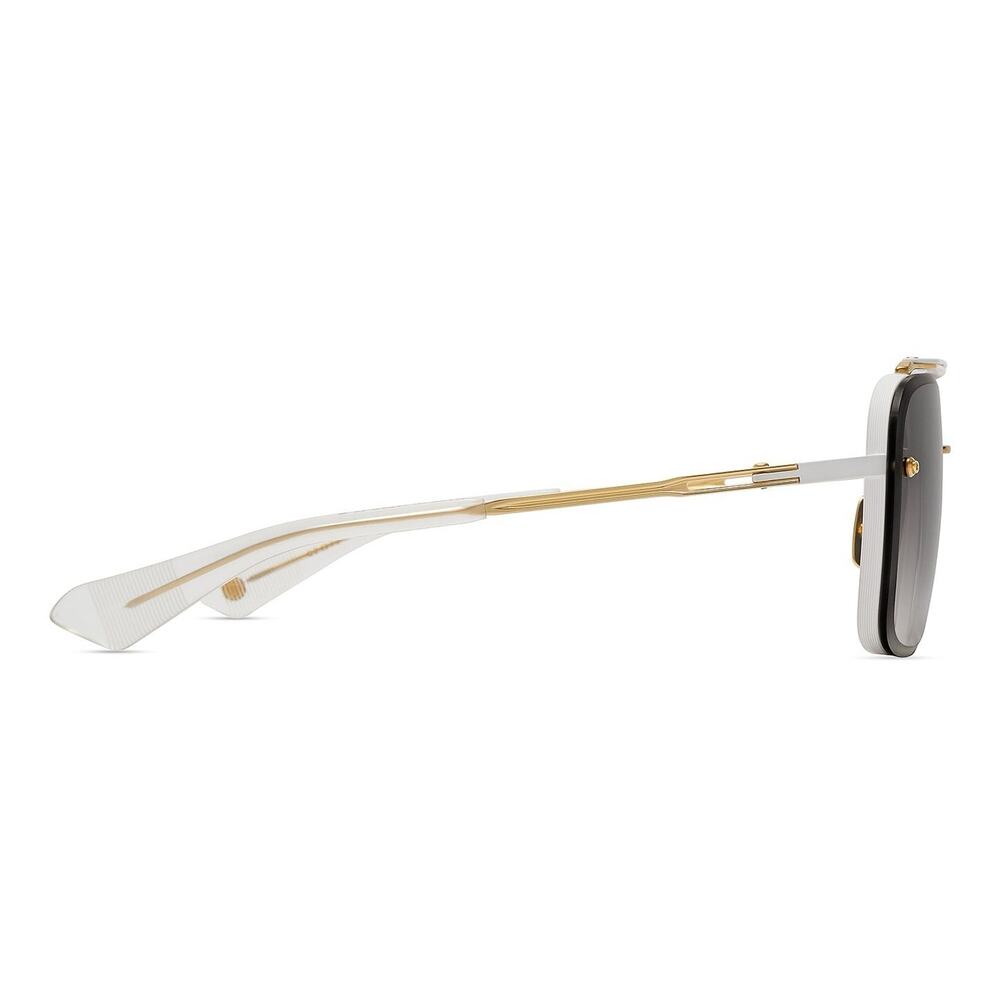 DITA MACH SIX DTS 121 07 Matte White Yellow Gold Gradient Sunglasses AUTHENTIC - Picture 4 of 11